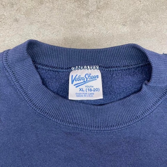 Vintage Mickey Mouse Iowa Crewneck Sweatshirt Disney Made USA Size XL Youth - Picture 3 of 6